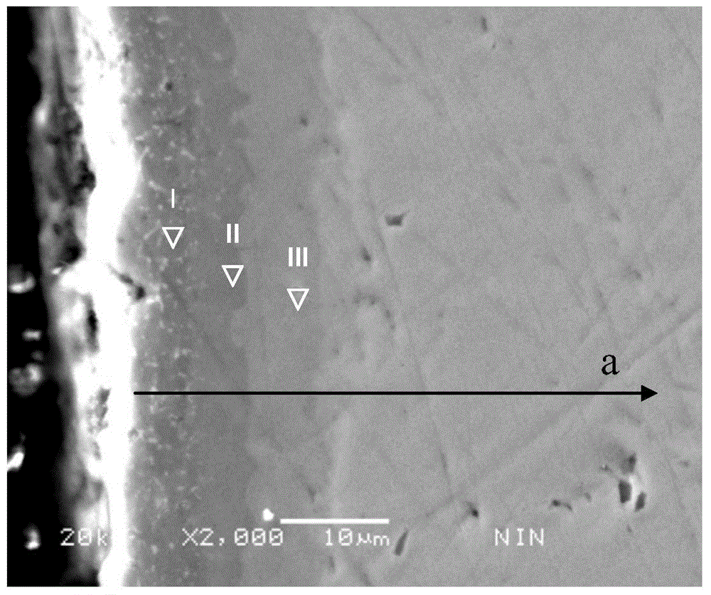 Preparation method of titanium substrate surface high-temperature antioxidant composite coating