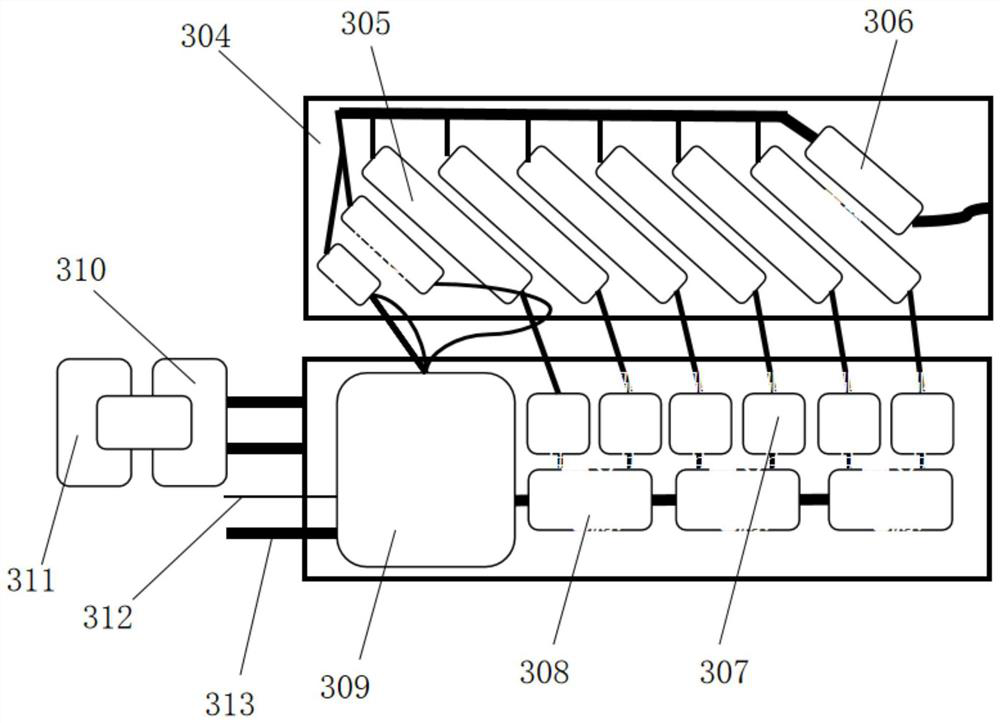 A downhole light source drilling system