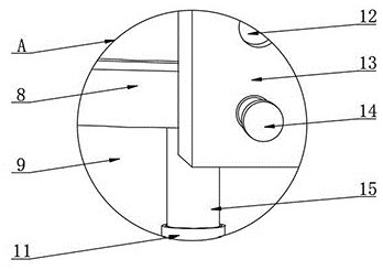 Lifting type variable valve for water flow rate regulation