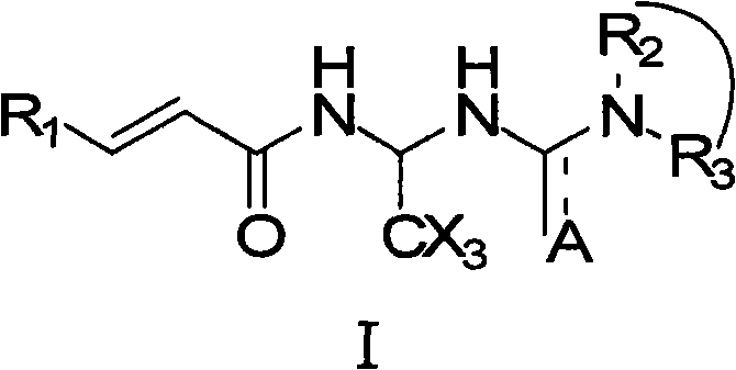 Acrylamide compounds and medicinal uses thereof