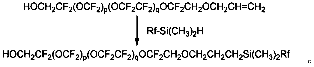 Method for using perfluoroalkyl-containing chain-terminated double-terminal functional group perfluoropolyether for producing single-terminal functional group perfluoropolyether