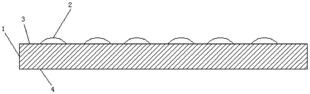 Preparation method of knitted fabric with differential water conduction function