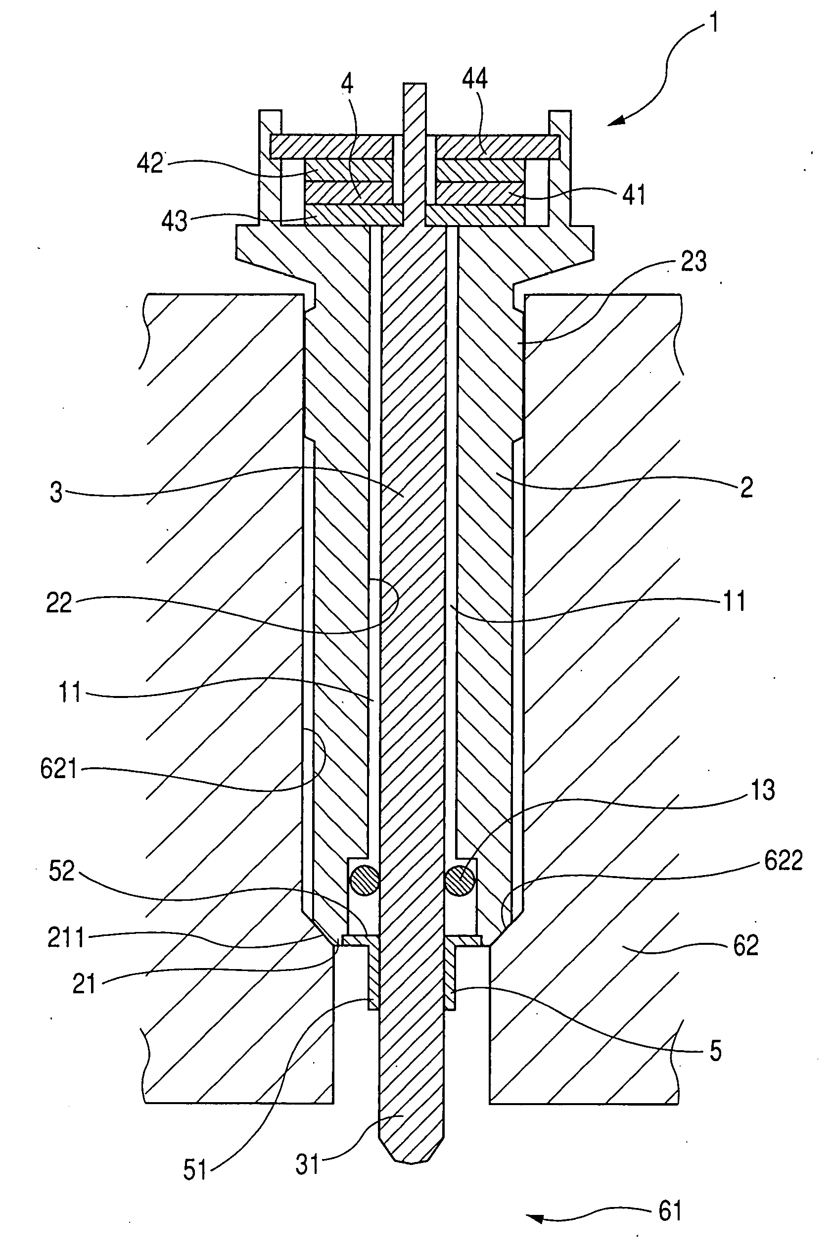 Combustion pressure sensor