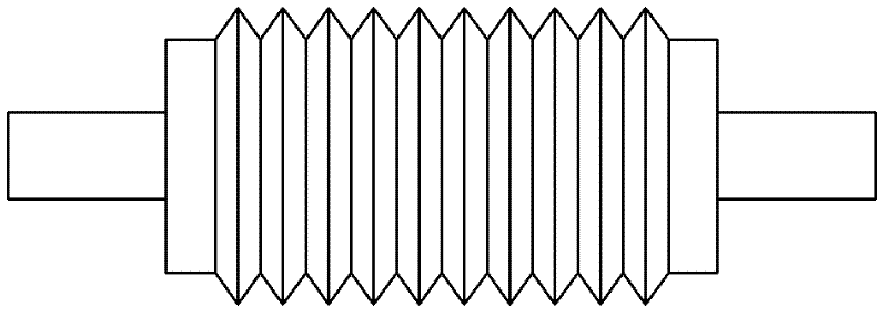 Complete device for manufacturing polytetrafluoroethylene (PTFE) short fiber in acupuncture comb-cutting method and method thereof