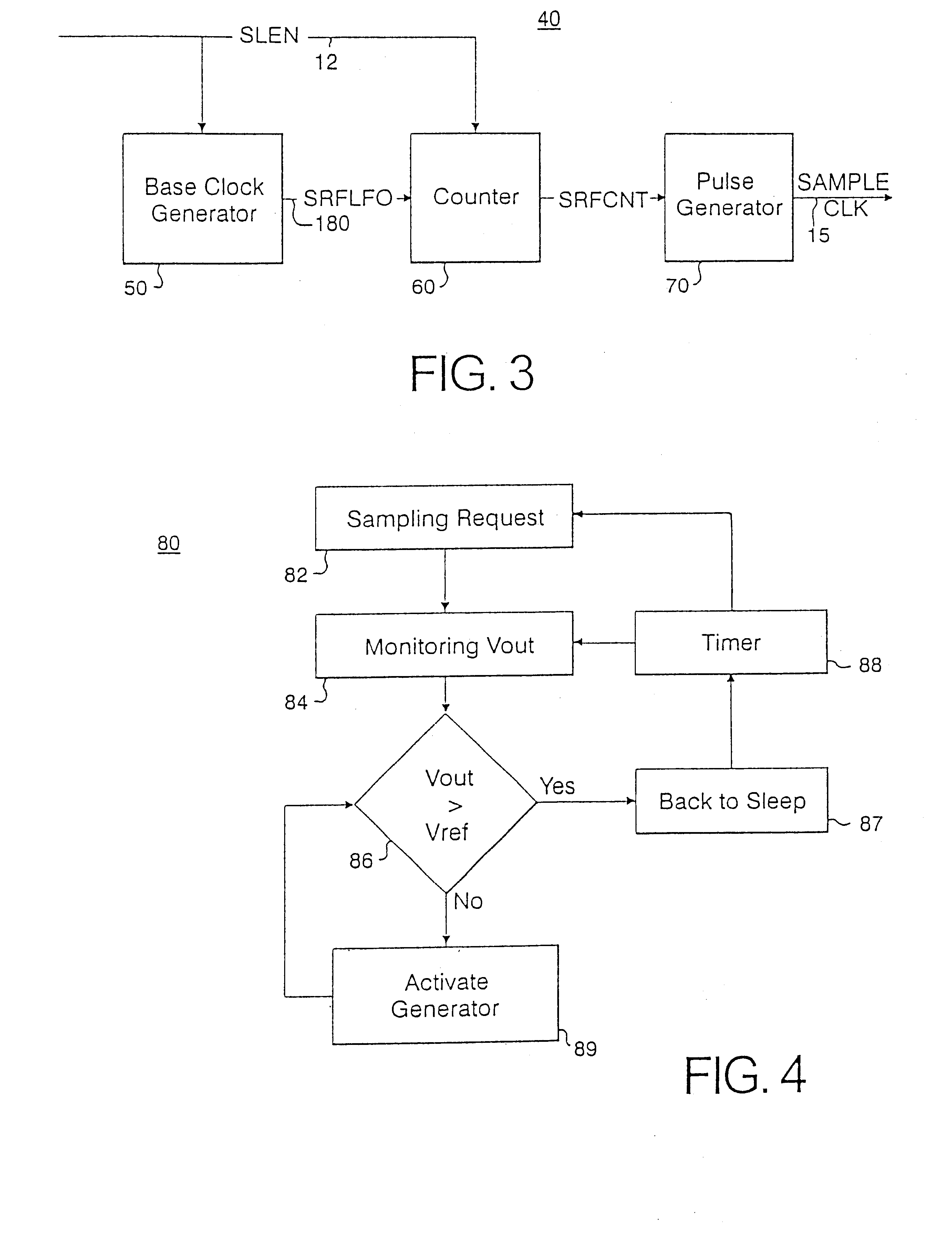 Self-refresh on-chip voltage generator