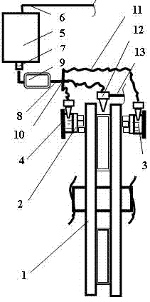 Braking device of high-speed train