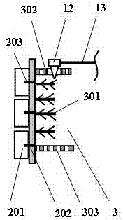 Braking device of high-speed train