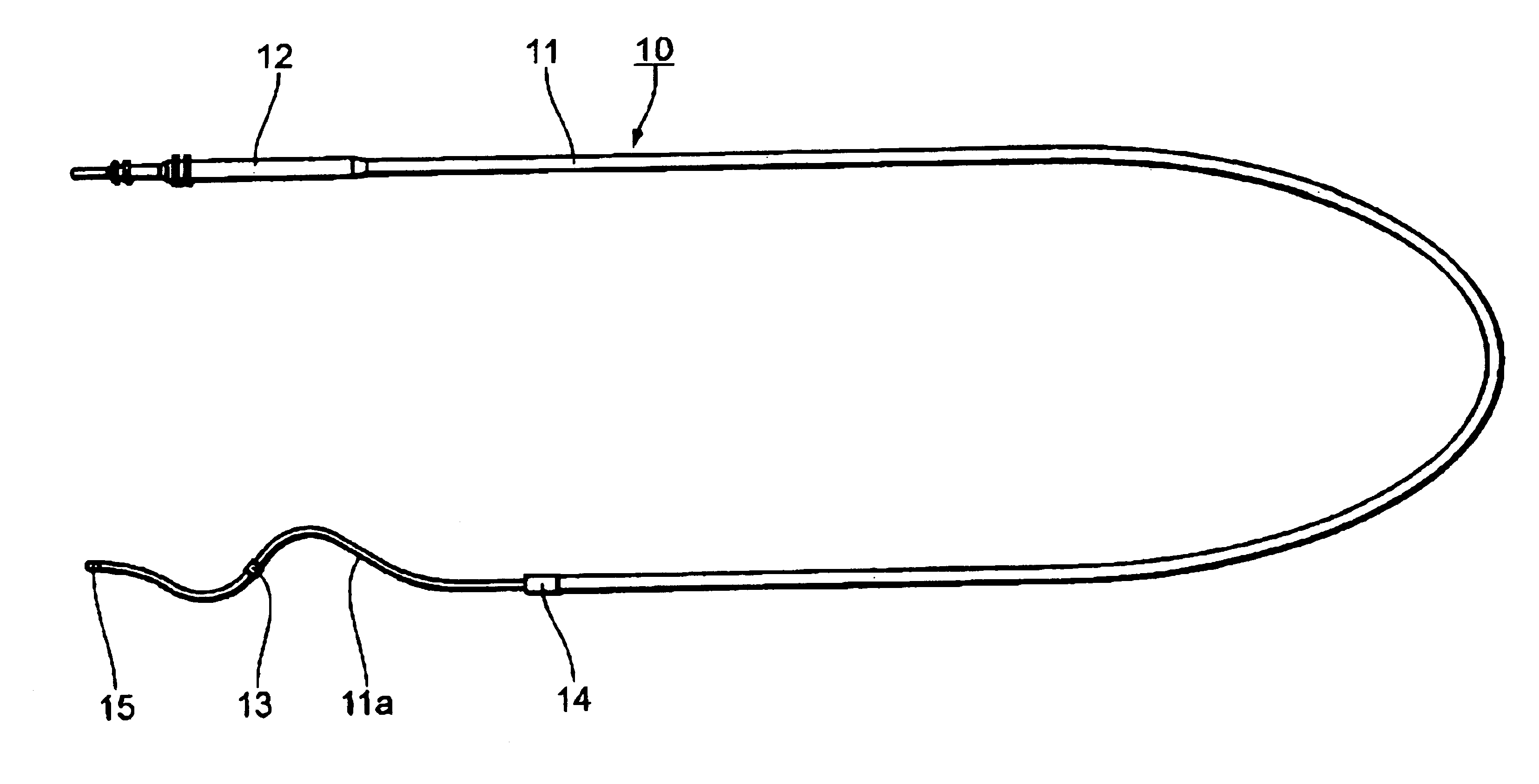 Vessel electrode line