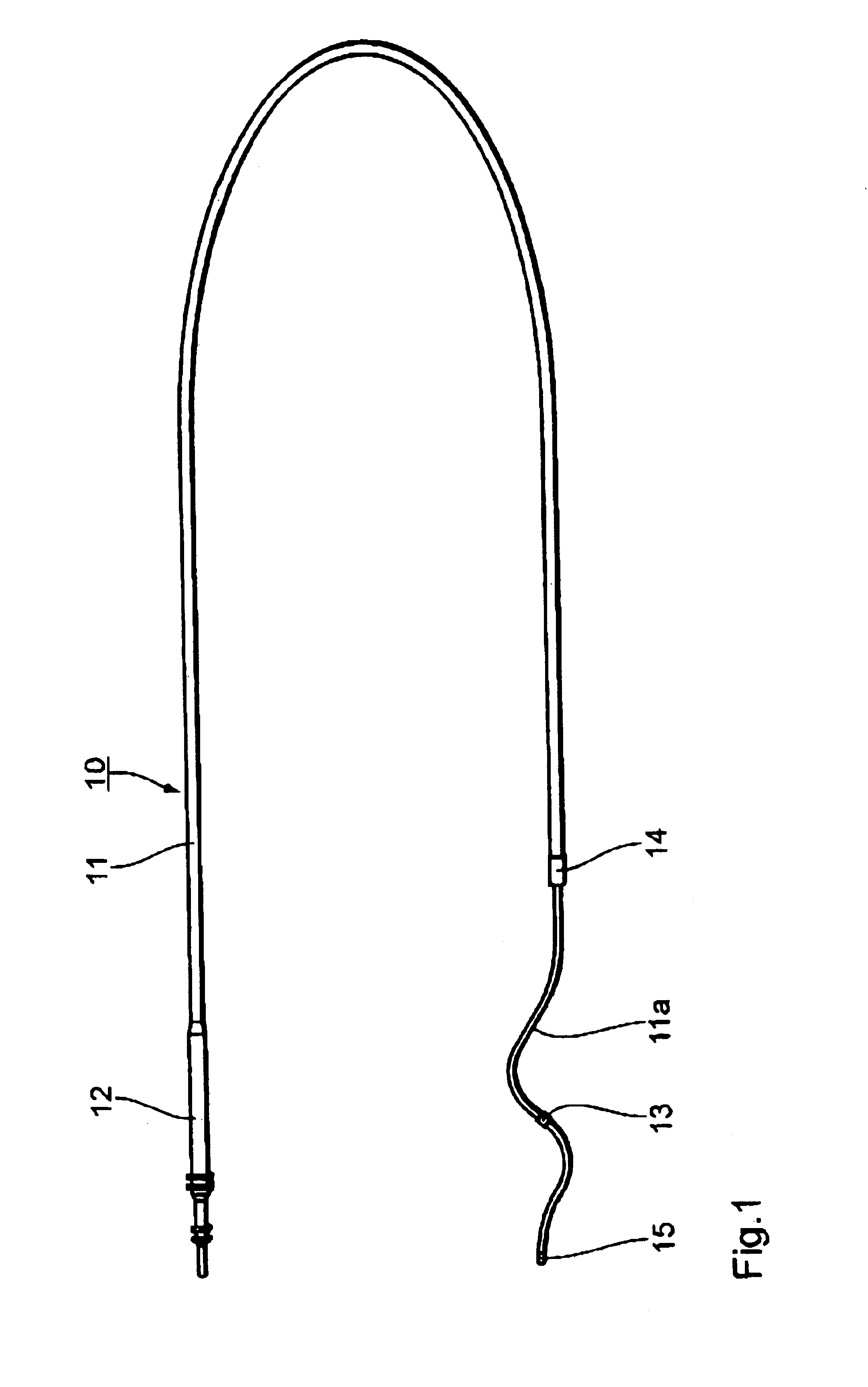 Vessel electrode line