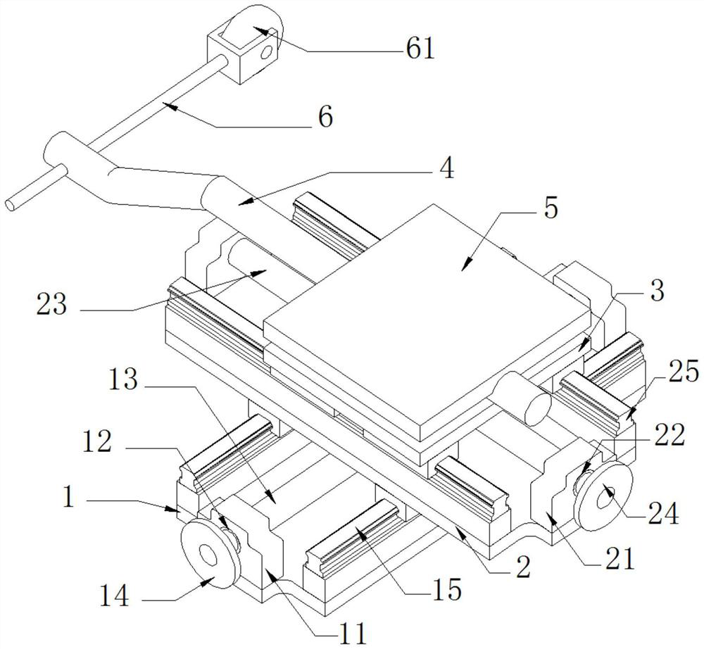 Equipment for controlling distance between inductor and raceway in quenching of slewing bearing raceway