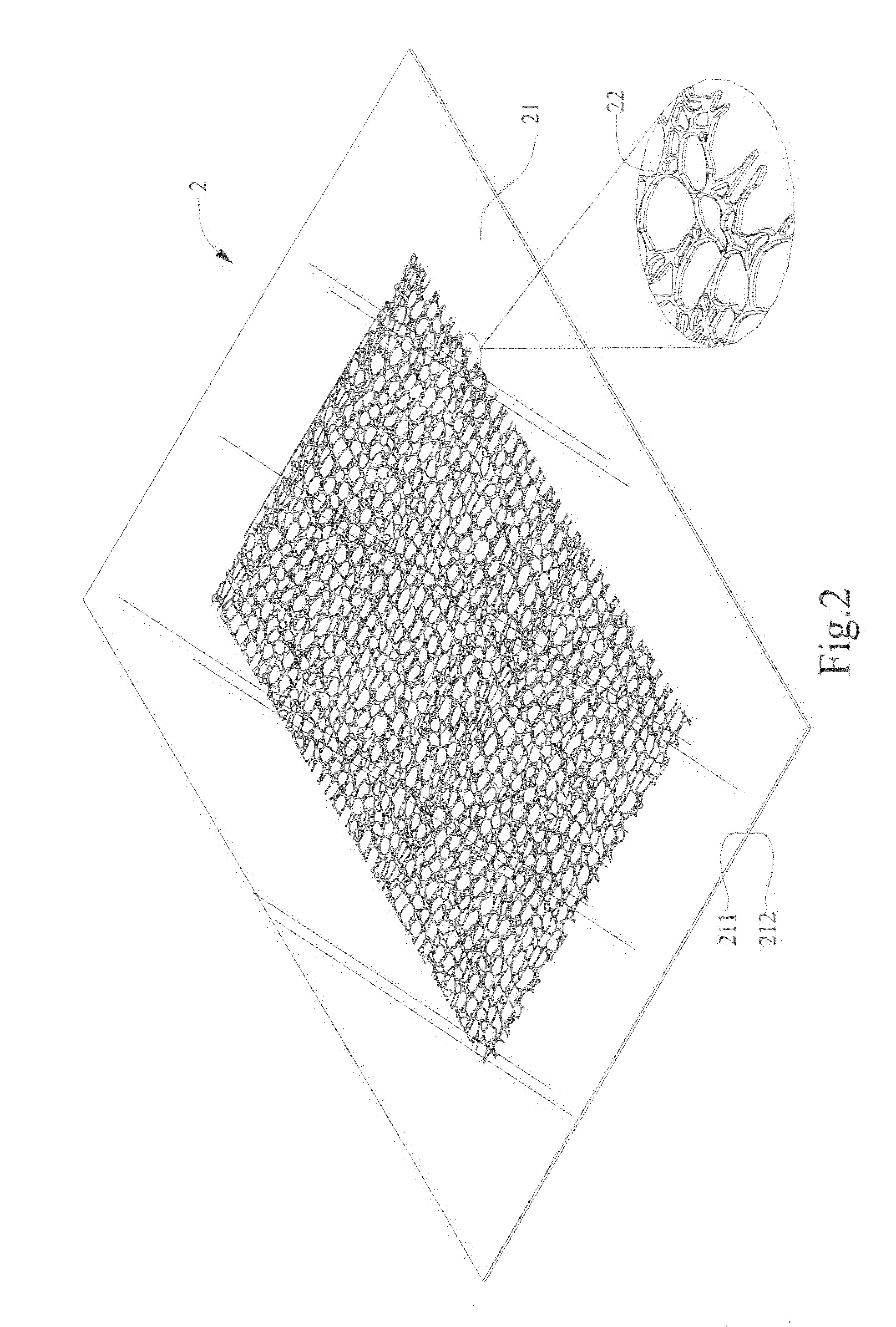 Three-dimensional print film structure