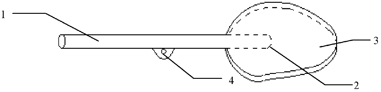 Foldable glaucoma aqueous humor drainage device