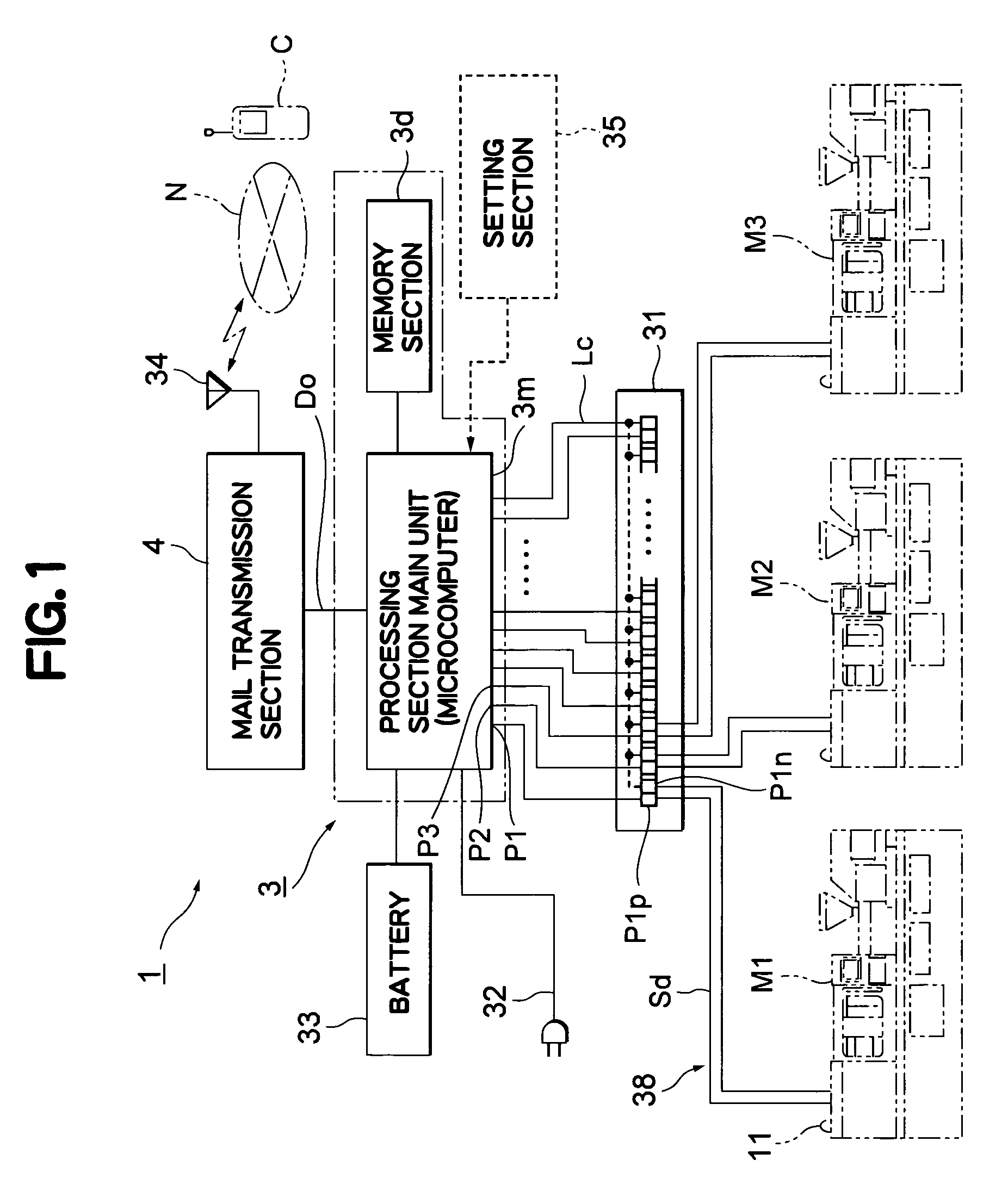 Anomaly monitoring system for molding machine