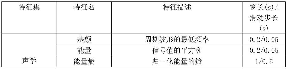 Speech depression state recognition method based on feature selection and transfer learning