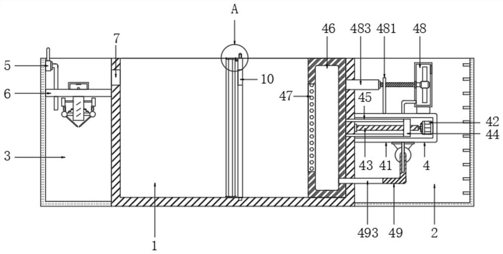 Grouper fishery cement pond grading breeding device and method