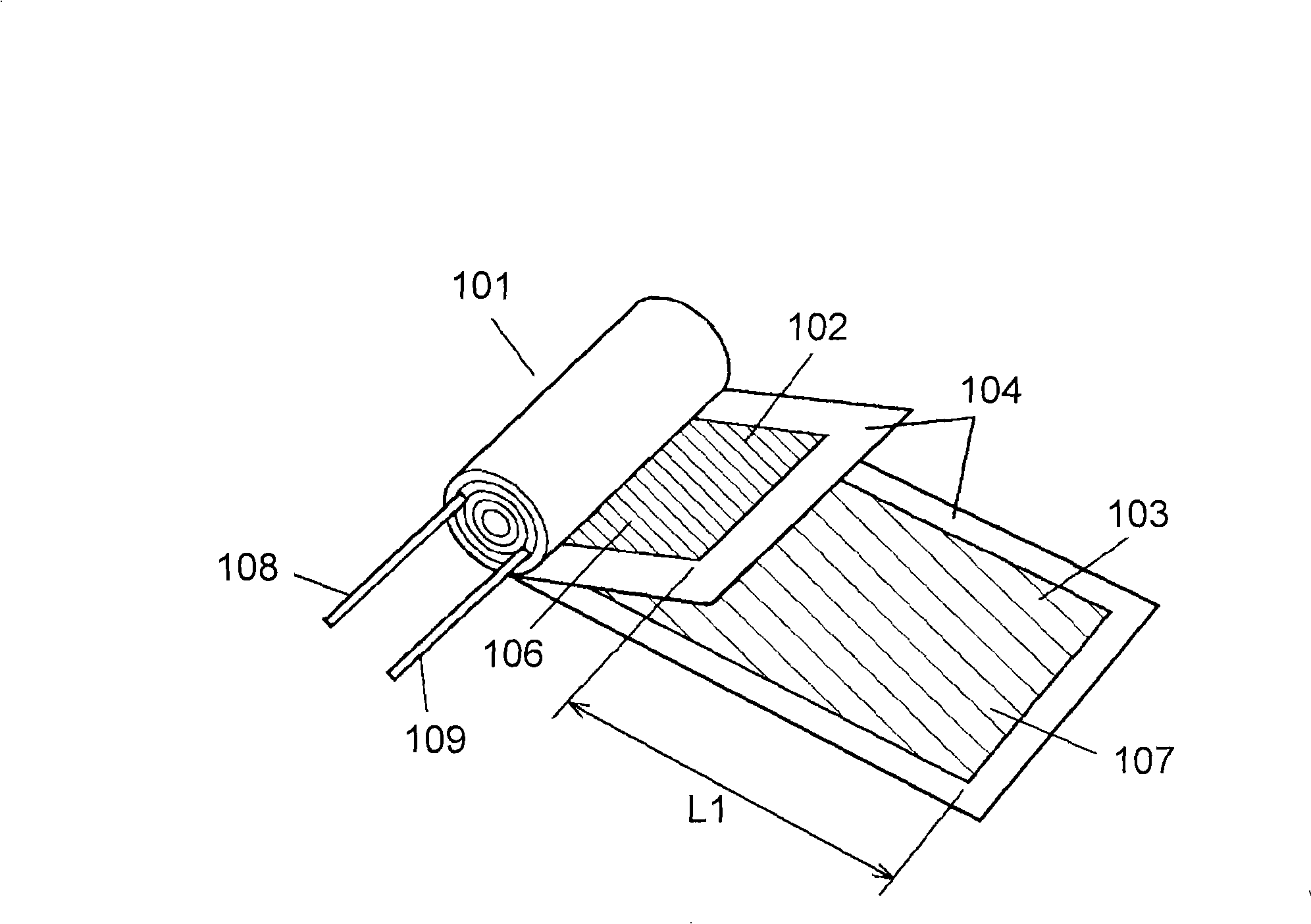 Wound electric double-layer capacitor