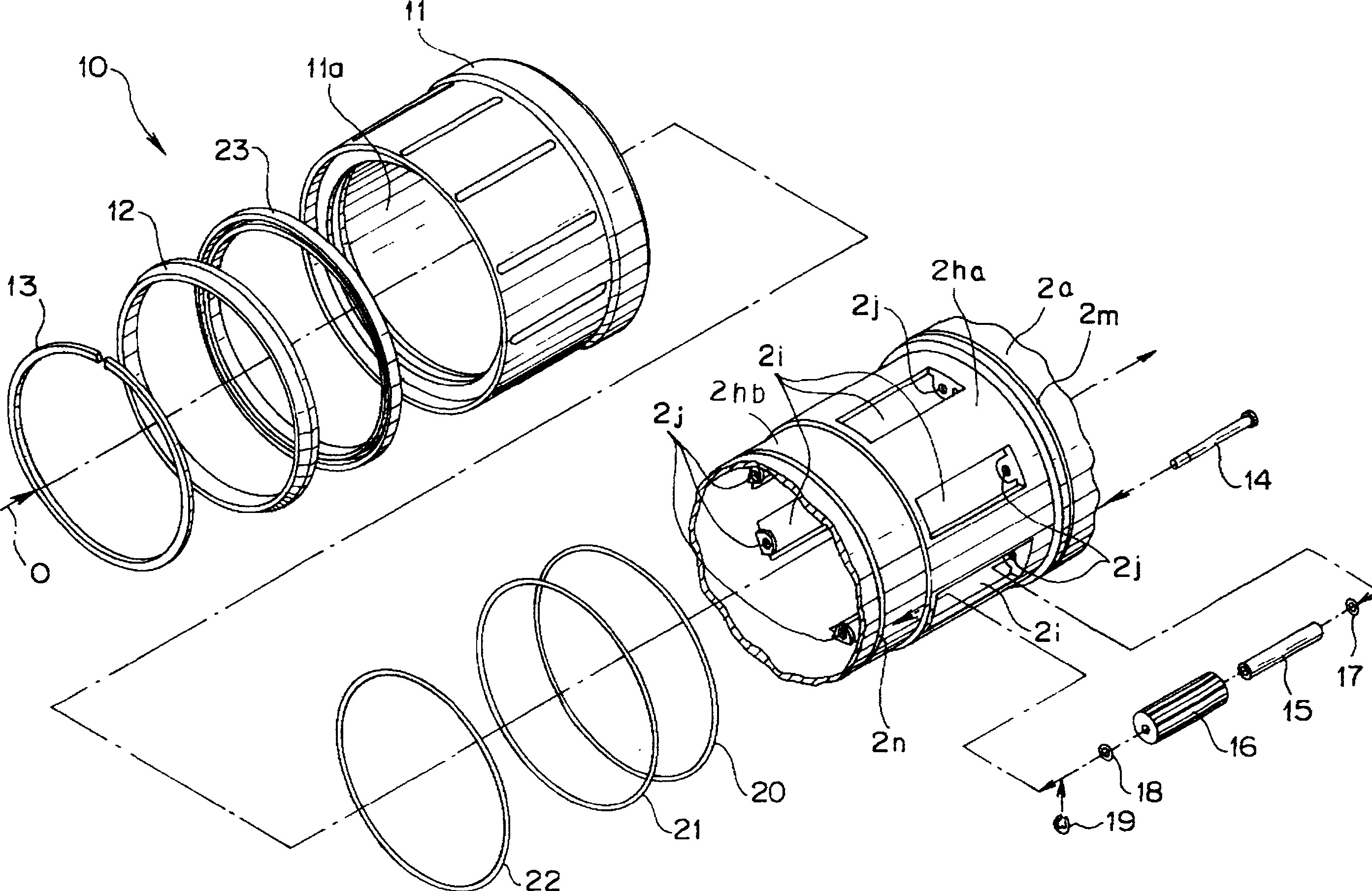 Water proof casing