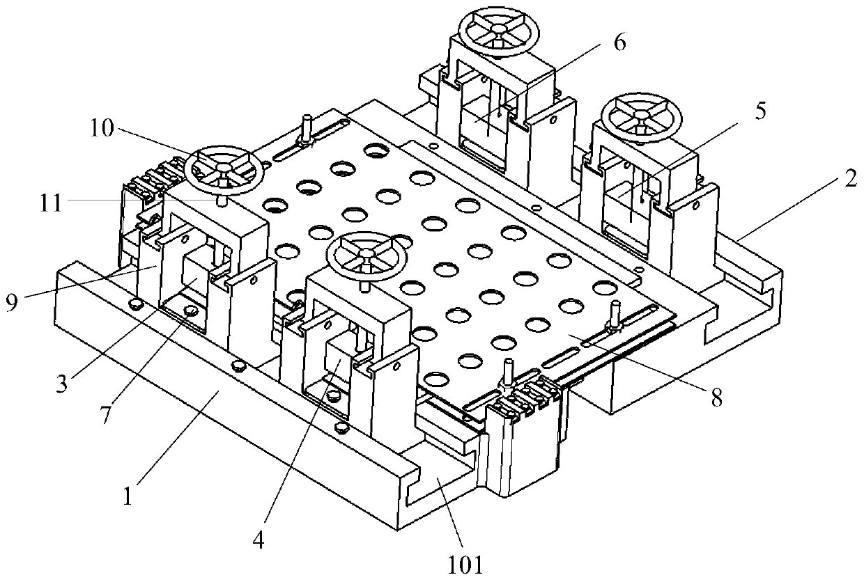 Single soft package battery testing device and method