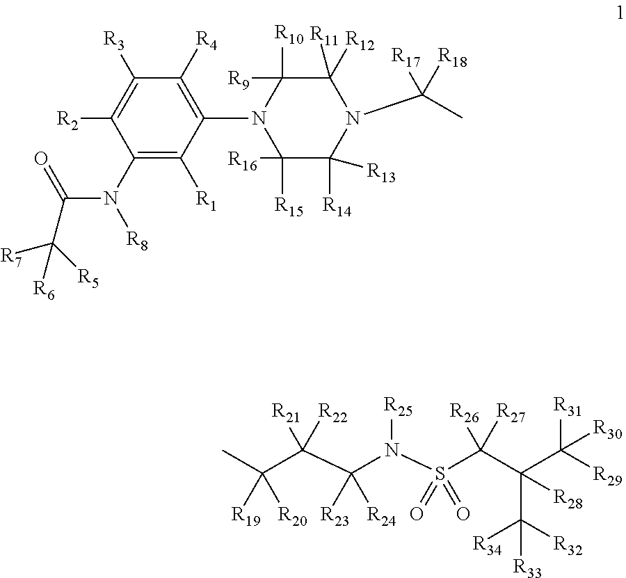 Deuterium-enriched alkyl sulfonamides and uses thereof