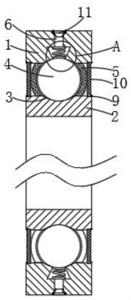 A lightweight bearing