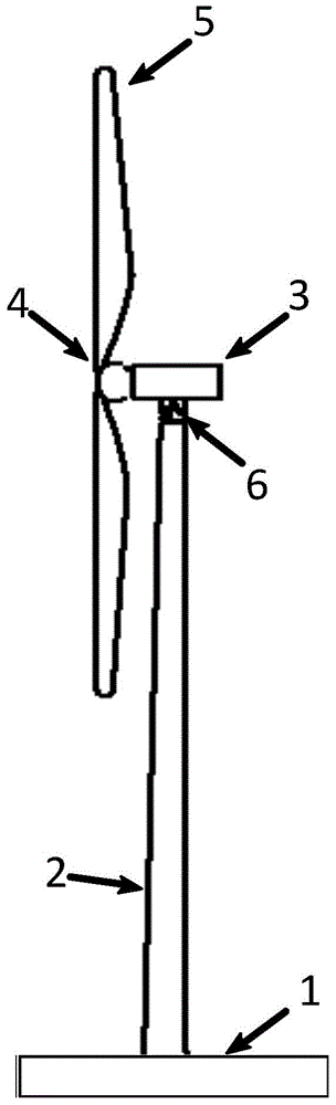 Anti-side shift wind power generation tower