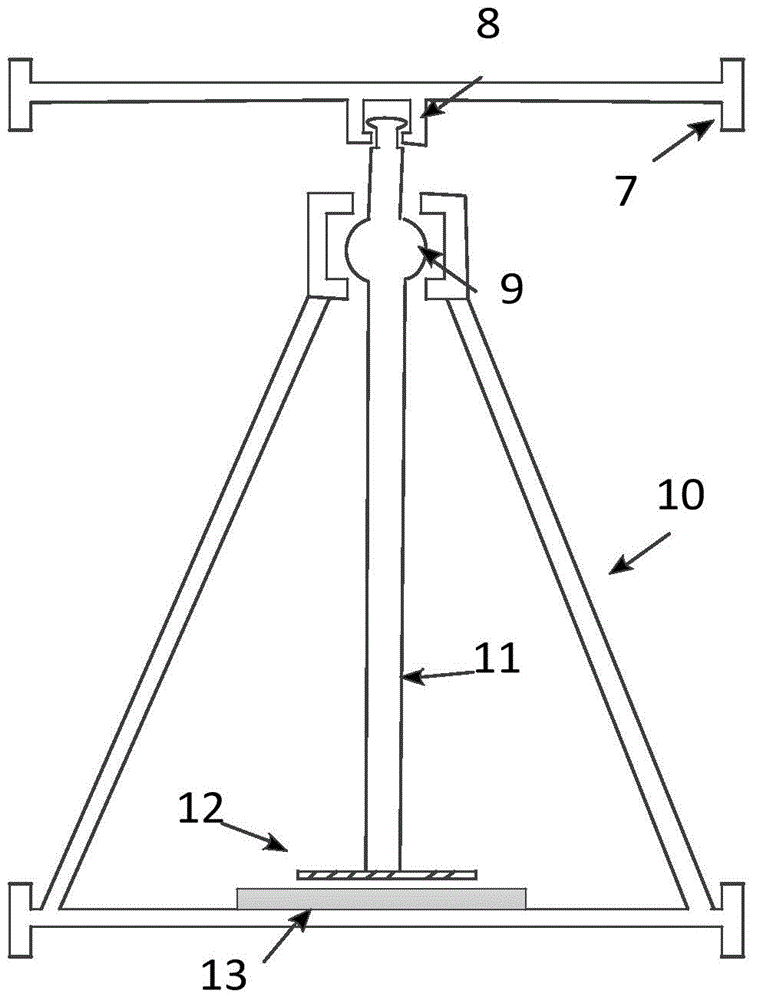 Anti-side shift wind power generation tower