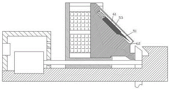 Branch shearing device for branch cuttage