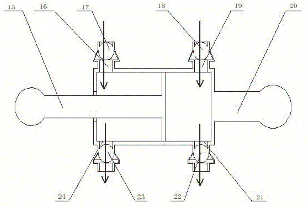 Multi-dimensional parallel swing wave power generation device