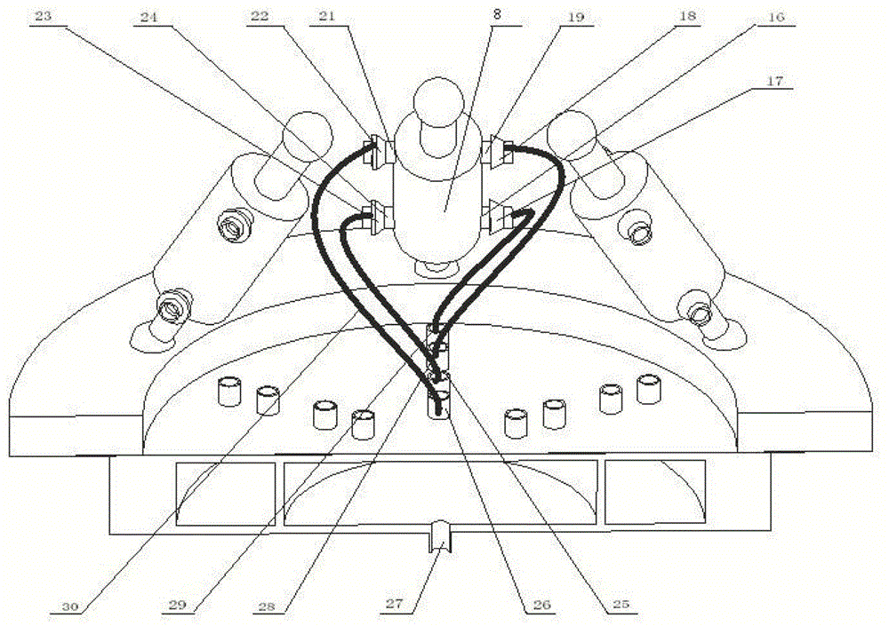 Multi-dimensional parallel swing wave power generation device