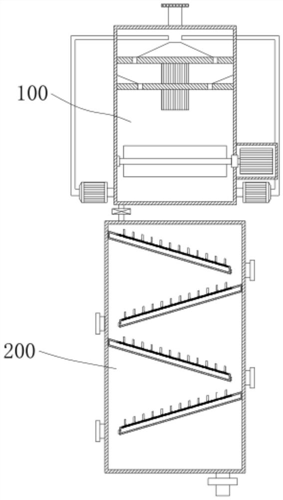 Cooling liquid and machining chip separating and recycling device for machine tool