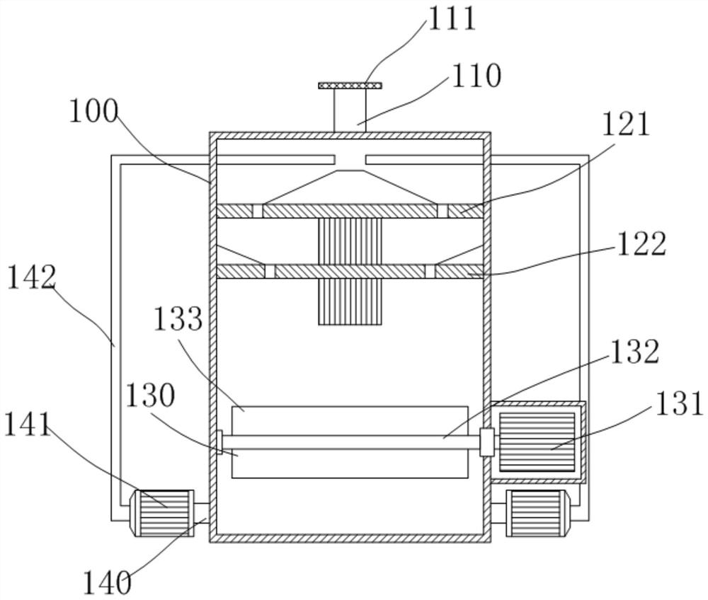 Cooling liquid and machining chip separating and recycling device for machine tool