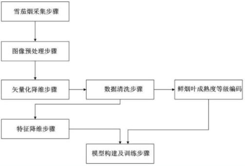 Cigar harvesting maturity identification method and system based on ensemble learning