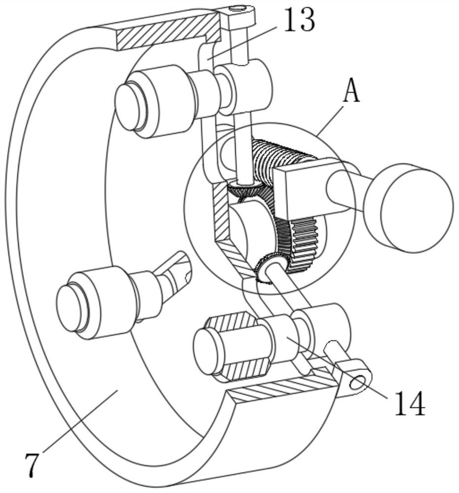 Ring main unit circuit breaker shaft welding detection device