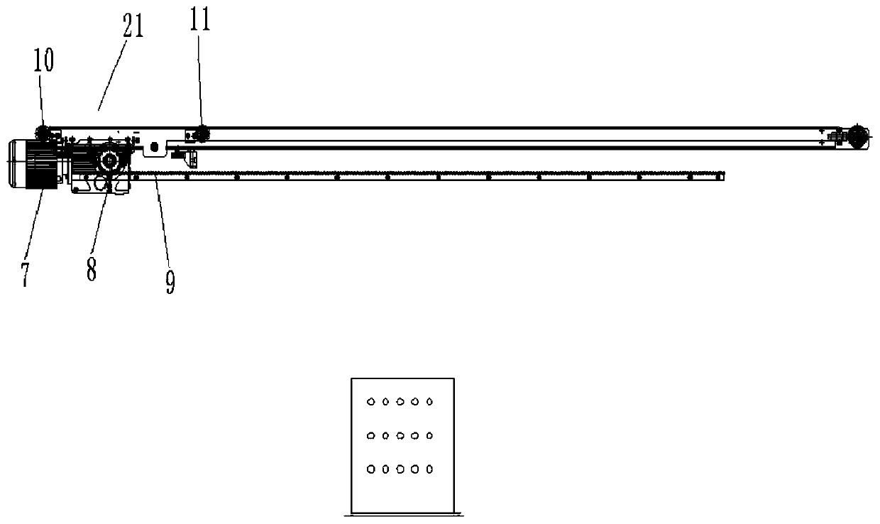 Fire control telescopic belt conveyor