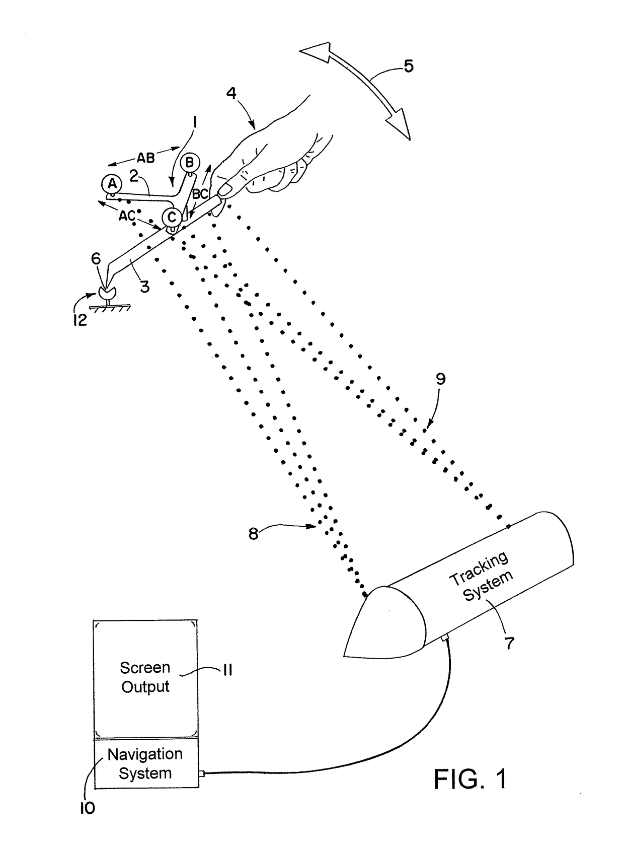 Method for automatically identifying instruments during medical navigation