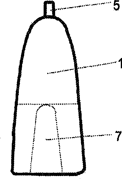 Spray device and nozzle closure