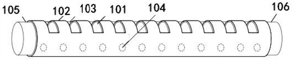 Aeration pipe and self-cleaning method