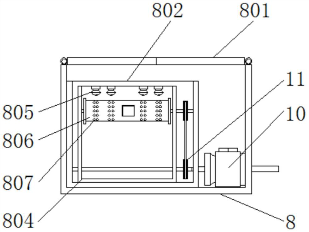 Soil rotary tillage composite improvement device and remediation method applied to saline-alkali soil