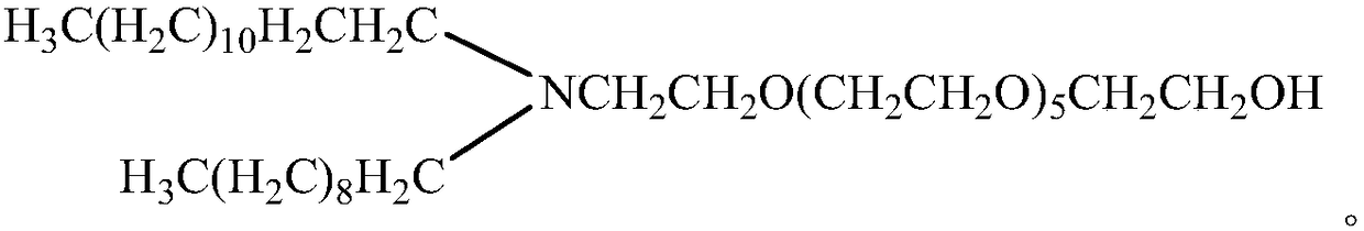 Thickening composition for glufosinate and Chipton, and preparation and application thereof