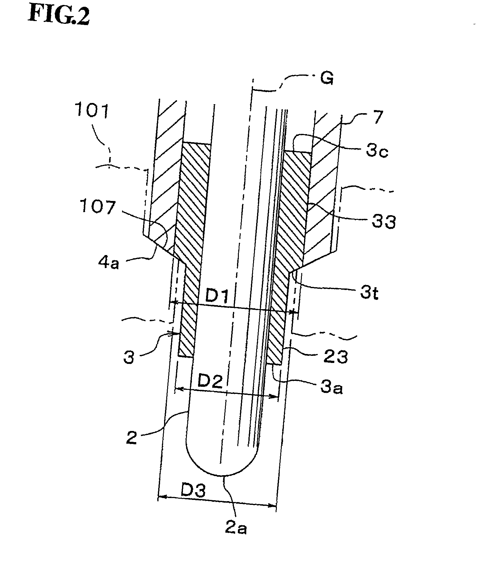 Ceramic glow plug and structure for mounting the same onto cylinder head