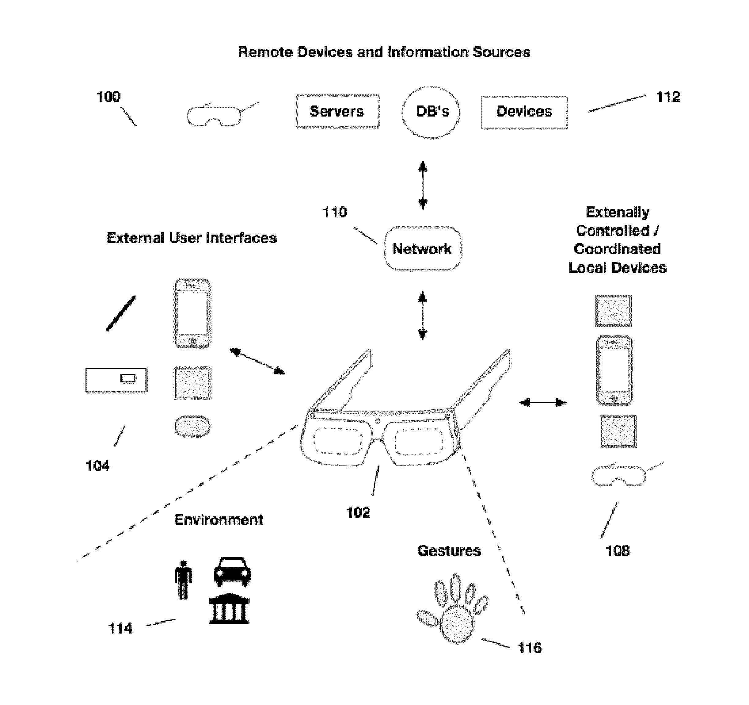 External user interface for head worn computing