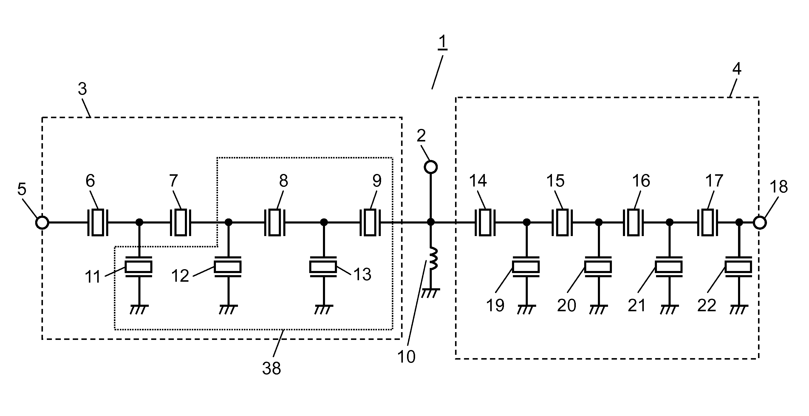 Antenna sharing device