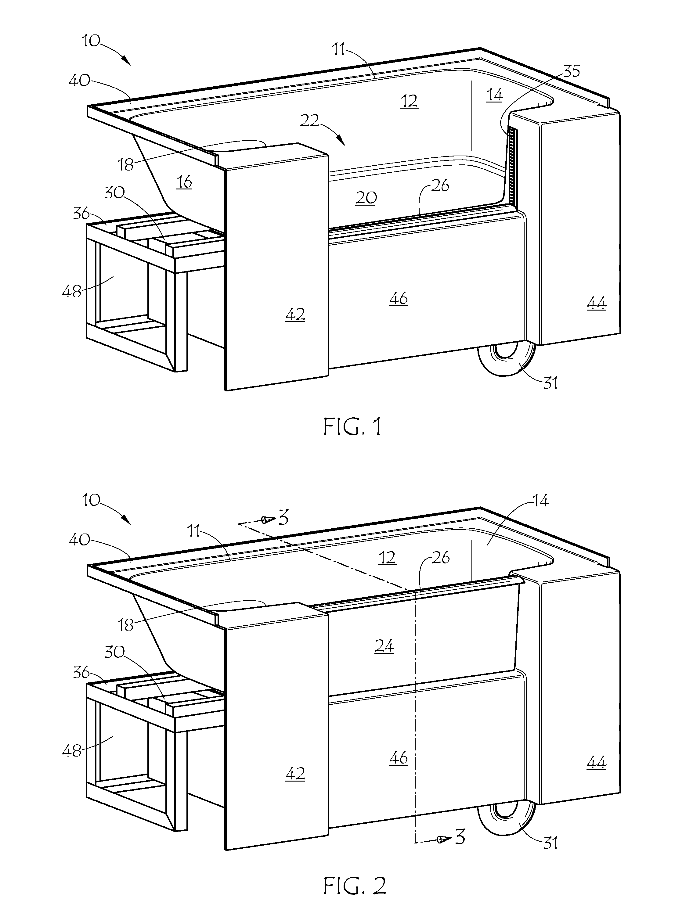 Accessible Bathtub and Drain