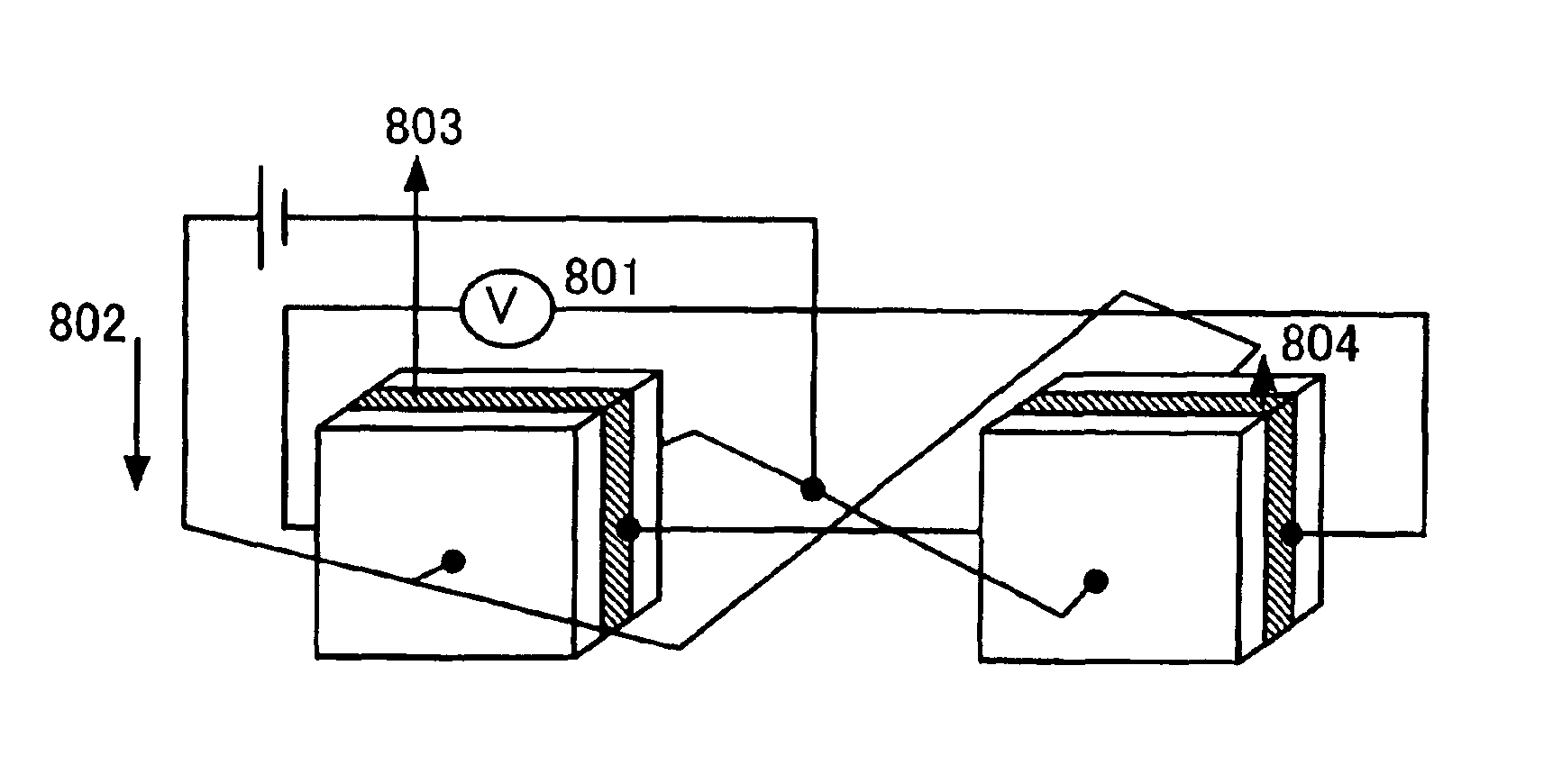 Magnetic field sensor utilizing anomalous hall effect magnetic film