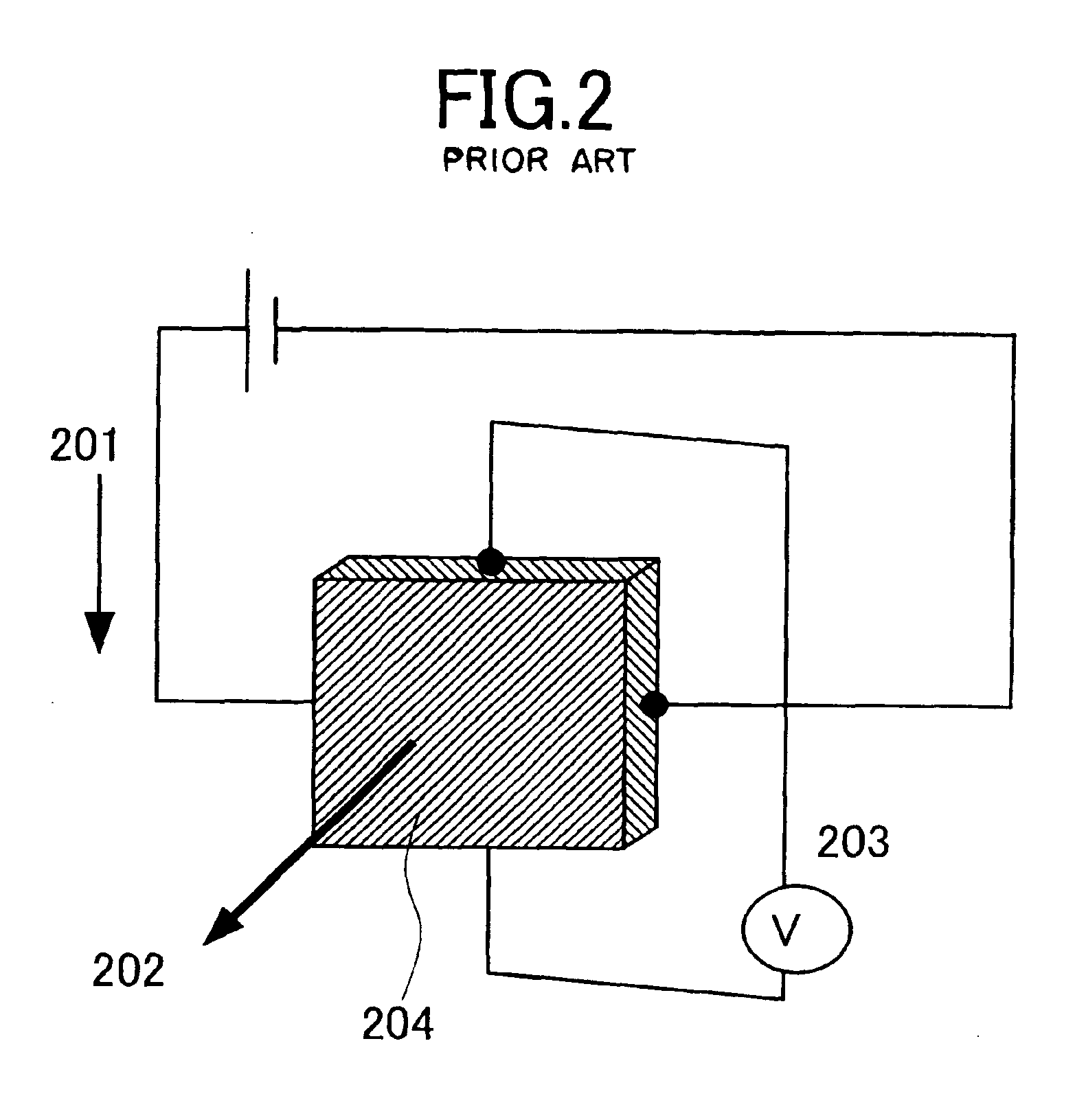 Magnetic field sensor utilizing anomalous hall effect magnetic film