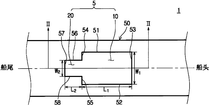 Moon pool and drillship comprising same