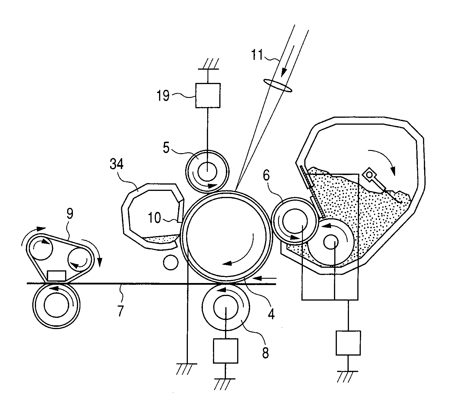 Charging member, process cartridge, and electrophotographic apparatus