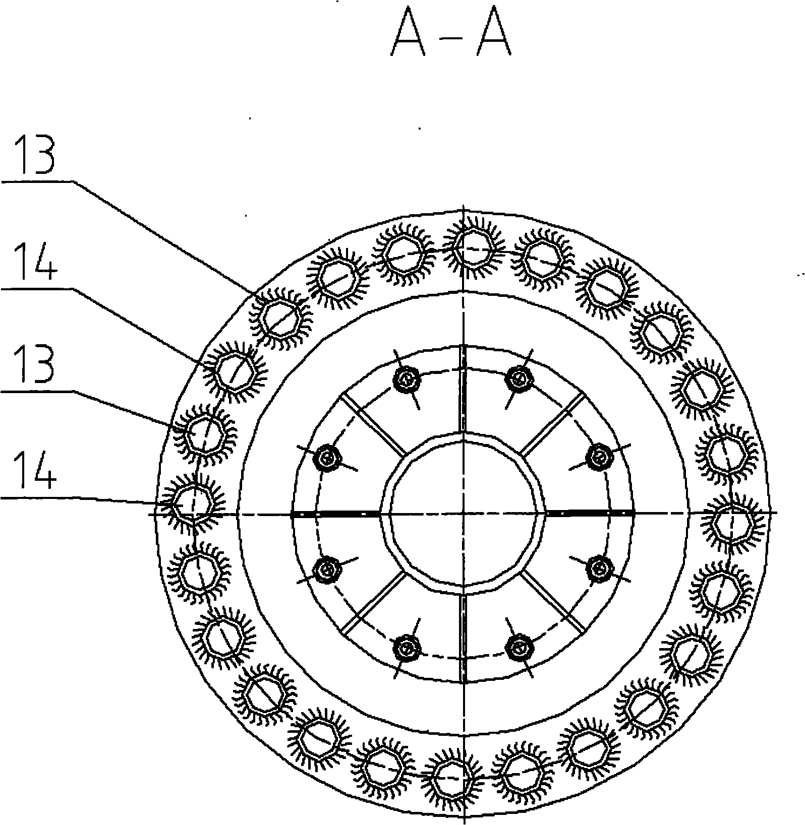 Novel computer-controlled bevel wheel roller raising machine