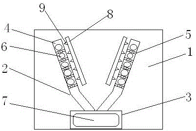 Air transportation aircraft with automatic balancing function