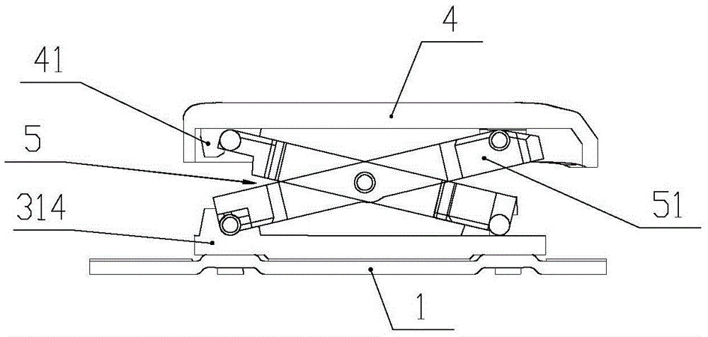 Mechanical keyboard button structure